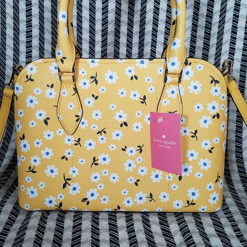 Darcy Fleurette Kate Spade Small Satchel Floral - Picture 8 of 12